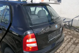 Skoda Fabia 6Y6 Schrägheck Heckklappe Kofferraumklappe hinten schwarz LF9R - Bild 4