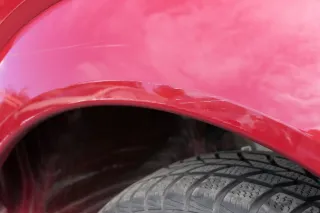 Audi A2 8Z Kotflügel vorne rechts rot LY3C - Bild 2