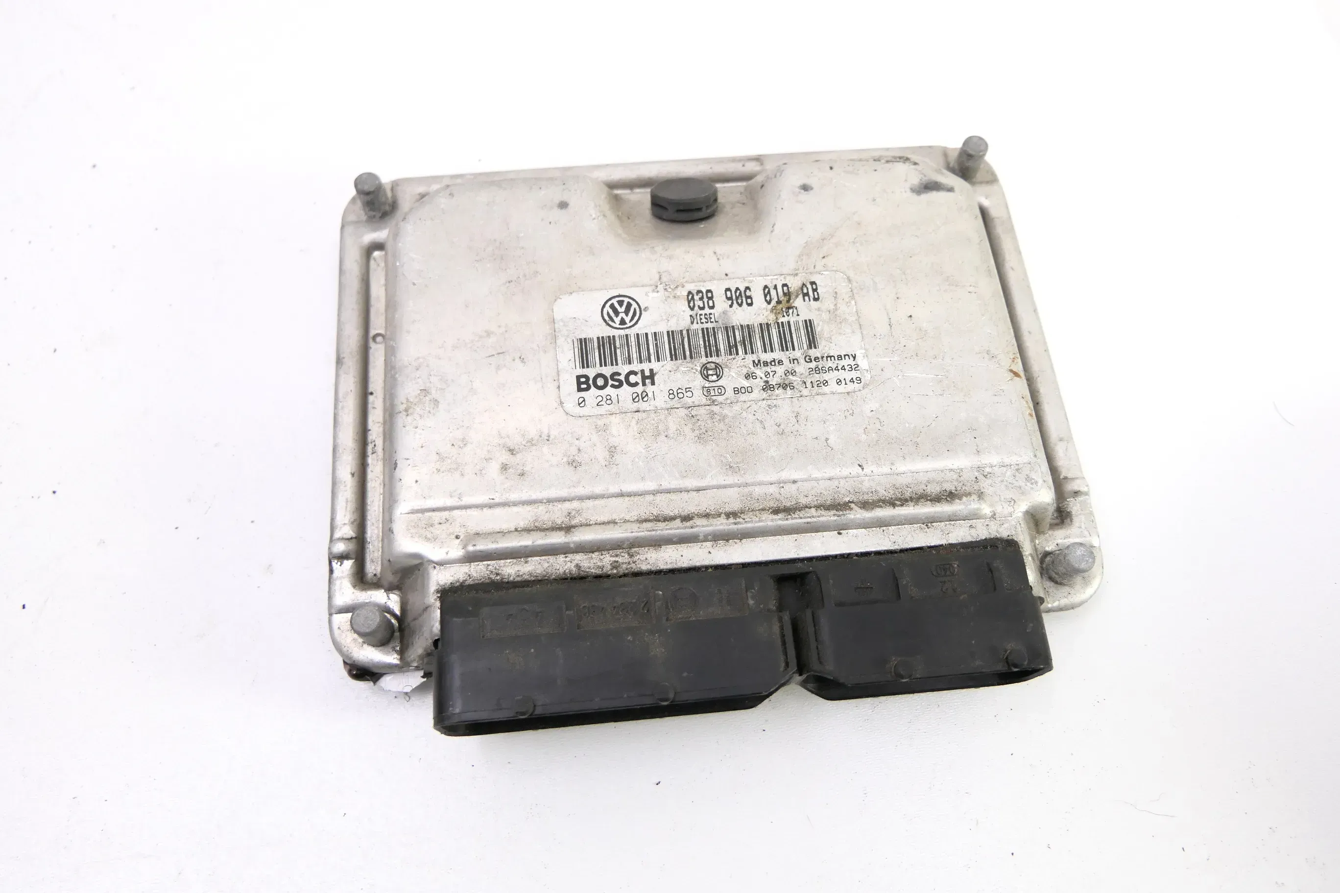 VW Sharan Steuergerät 1,9 TDI 66kw 90PS ANU Motor 038906019AB Alhambra - Bild 1