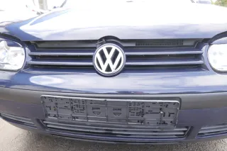 VW Golf 4 Grill Kühlergrill VW Zeichen Logo blau LA5G perlblau - Bild 2