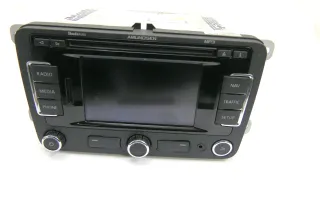 Skoda Superb 3U Navi Navigationssystem MFD Doppel Din 3T0035191 DEFEKT - Bild 3