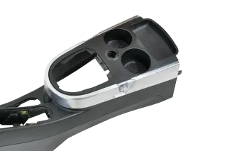 Altea 5P Mitteltunnel Mittelkonsole Verkleidung um Handbremse Armlehne - Bild 5