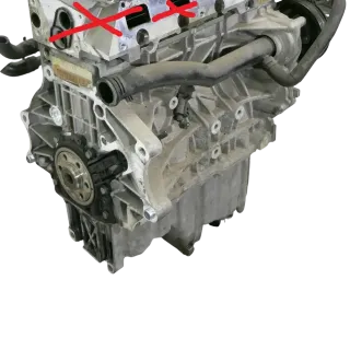 VW Golf 5 A3 8P NUR Motorblock BLOCK 1,6 FSI 115PS Motor BLP Schaltung 179.000km - Bild 1