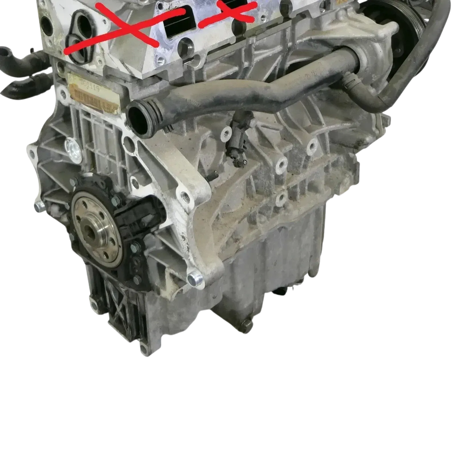 VW Golf 5 A3 8P NUR Motorblock BLOCK 1,6 FSI 115PS Motor BLP Schaltung 179.000km - Bild 1