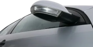 Golf 5 1K elektrischer Spiegel Außenspiegel rechts mit Blinker silber grau LA7W - Bild 4