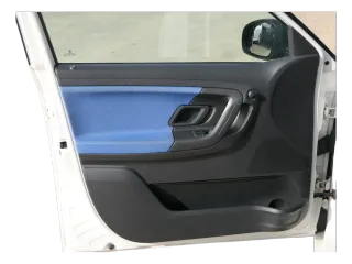 1x Skoda Fabia 5J Türverkleidung Verkleidung Tür vorne links Griff Öffner blau - Bild 2