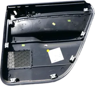 1x VW Polo 9N 9N3 Türverkleidung Verkleidung Tür hinten links 4/5-Türer dunkel - Bild 3