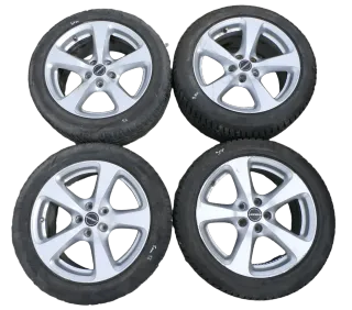 Audi A4 8K B8 Alufelgen Felgen Reifen 225/50 R17 98V M&S Borbet KBA 46717 - Bild 1