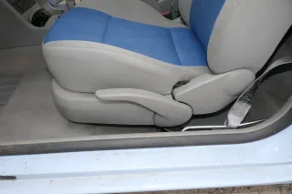 Seat Arosa VW Lupo Sitz vorn links Fahrersitz Höhenverstellung blau College - Bild 5