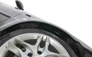 VW Passat 3BG 3B6 Kotflügel vorne rechts grau LD7W (Blinkerloch) - Bild 5