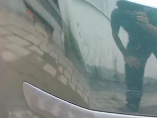 Fabia 6Y Stoßstange Stoßfänger vorne grün LF8C - Gitter - Bild 5