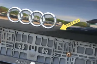 Audi A3 8P 4/5-Türer Heckklappe Klappe hinten schwarz LZ9Y Scheibe - Bild 2