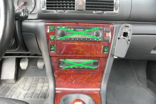 Superb 3U Mittelkonsole Verkleidung Radio Klappe Abdeckung Dekor Holz vavona Tür - Bild 1