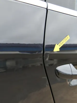 VW Passat 3C Kombi Variant Tür hinten rechts schwarz LC9X ohneAnbauteile - Bild 2