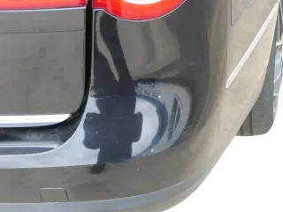 VW Passat 3C Kombi Stoßstange hinten Heckstoßstange schwarz LC9X Stoßfänger - Bild 9