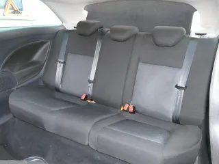 Seat Ibiza 6J Rückbank Lehne Sitz Sitzbank 3-Punkt Sitze -ohne Kopfstütze-schwar - Bild 2