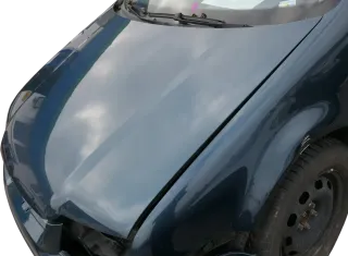 VW Bora Motorhaube Haube Klappe vorne grün LC6X - Bild 2
