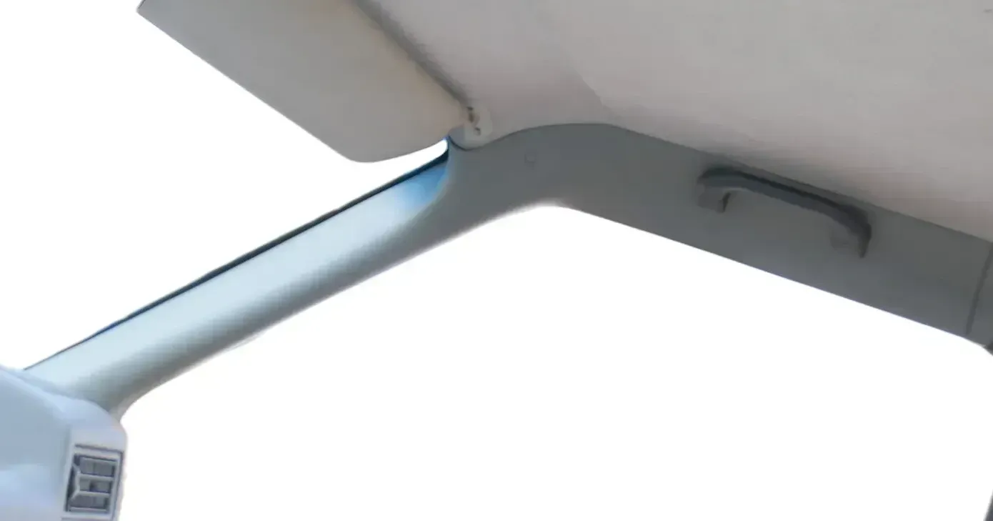 VW T4 A-Säulen Verkleidung vorne rechts grau Abdeckung Doka A-Säule oben - Bild 1