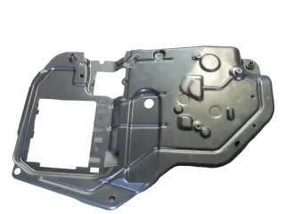 VW T5 Trägerblech Halter Flügeltür Tür hinten links 7H0827202C Aufnahme - Bild 1