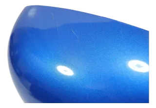 Fabia 5J Kappe Spiegel Außenspiegel rechts  blau LF5W NUR Spiegelkappe - Bild 6