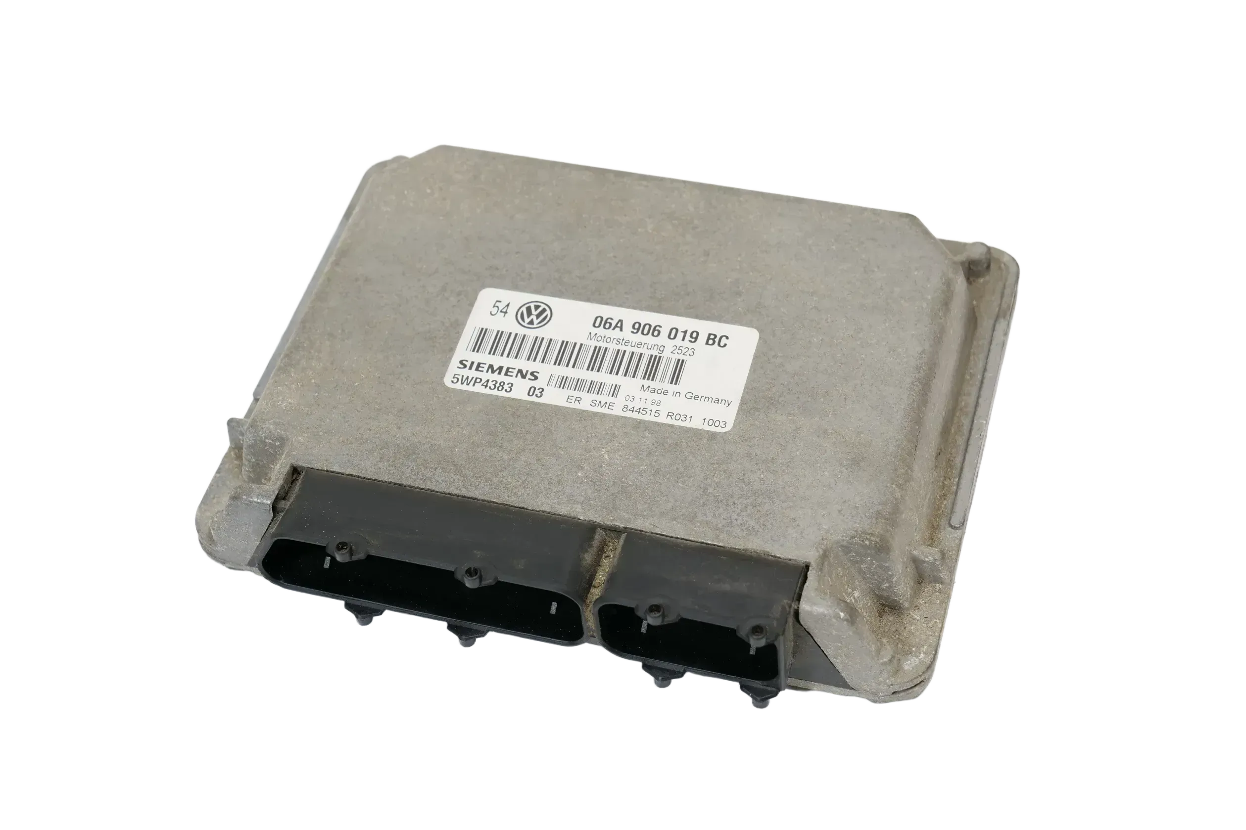 Golf 4 Steuergerät 06A906019BC 1,6 74kw AKL AEH Motor Motorsteuergerät Automatik - Bild 1