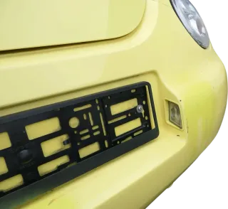 VW New Beetle 9C Stoßstange hinten Stoßfänger gelb LD1B Heckstoßfänger - Bild 14