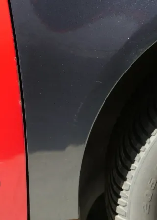 VW Passat 3C Kotflügel vorne rechts blau grau LC5F 3C0821022 - Bild 2