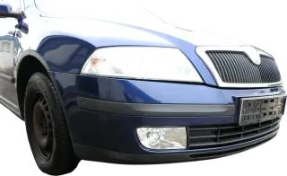 Skoda Octavia 1Z Stoßstange vorne Frontstoßstange blau LF5Q Stoßfänger - Bild 9