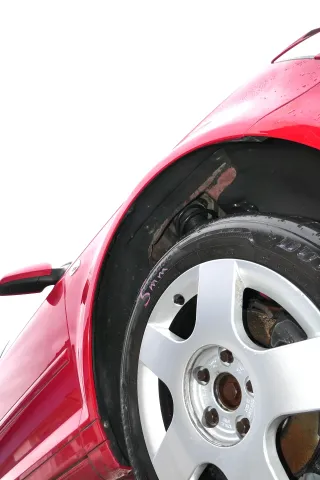 A3 8P Kotflügel vorne rechts rot LY3J auch Sportback - Bild 7