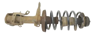 Audi 80 Stoßdämpfer vorne rechts Federbein 8A0412034 Aufnahme Halter Dämpfer - Bild 2