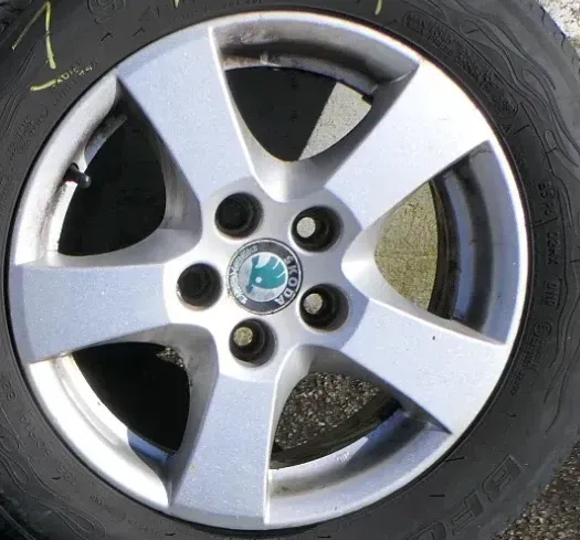 1x Felge Alufelge Skoda Fabia 6Y 6jx14H2 ET43 6y0601025P  Alu 1 - Bild 1