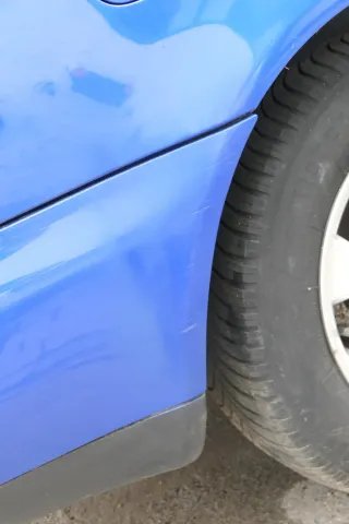 Audi A4 B5 Kombi Variant Stoßstange hinten Heckstoßstange blau LZ5M Stoßfänger - Bild 5