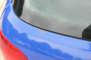 A4 B5 Kombi Heckklappe hinten Klappe Kofferraumklappe blau LZ5M Scheibe - Bild 3