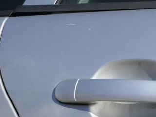 Skoda Fabia 6Y Combi Variant Kombi Tür hinten rechts grau LF7T silber - Bild 8