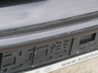 VW Polo 9N 9N3 Stoßstange Heckstoßstange hinten schwarz LC9Z Stoßfänger - Bild 11
