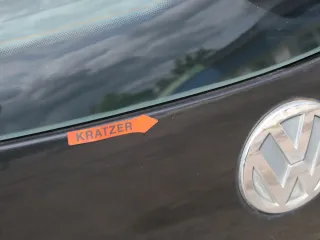 VW Polo 9N3 9N Heckklappe Kofferraumklappe Klappe schwarz LC9Z Scheibe - Bild 9