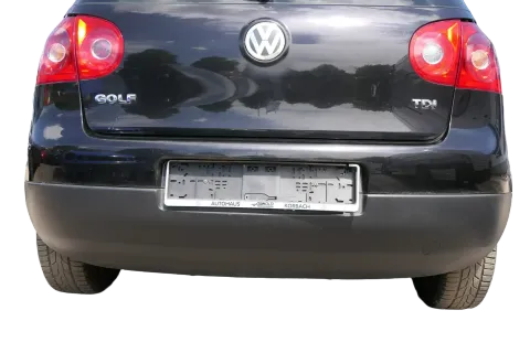 VW Golf 5 1K Limousine Stoßstange hinten Heckstoßstange schwarz LC9Z m