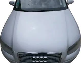 A3 8P 4/5-Türer Motorhaube Haube Klappe vorn vorne grau LX7W silber Sportback - Bild 1