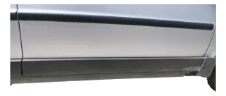VW Passat 3B 3BG 3B6 Kombi + Limo Tür vorne links Fahrertür silber LA7W OHNE Anb - Bild 2