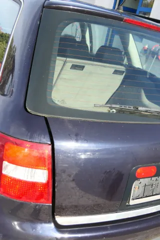 A6 4B Kombi Avant Kofferraumklappe hinten Heckklappe Deckel blau LZ5L OHNE An - Bild 3