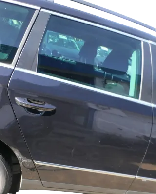 VW Passat 3C Kombi Variant Tür hinten rechts schwarz LC9X - ohneAnbauteile - Bild 3
