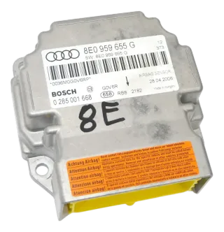 Audi A4 8E B6 Steuergerät Airbag Airbagsteuergerät 8E0959655G 8E0 959 655 G - Bild 1