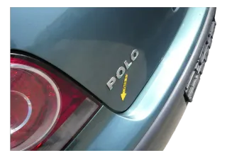 VW Polo 9N3 9N Heckklappe Kofferraumklappe Klappe grün LA6L Scheibe - Bild 7