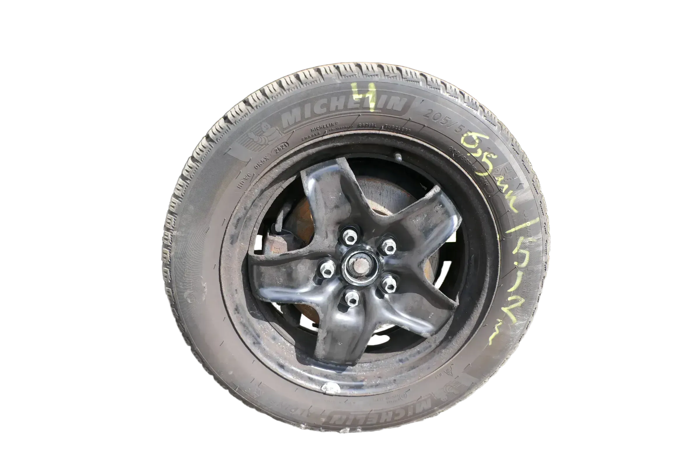 4x VW Passat 3C Golf Reifen Winterrreifen M&S 205/55 R16 91H Felgen 4-6,5mm - Bild 1