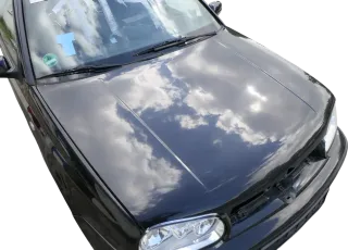 VW Golf 4 Cabrio 1E Motorhaube Haube Klappe vorne schwarz LC9Z - Bild 3
