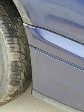 VW Golf 3 auch Cabrio Stoßstange vorne Stoßfänger vorn blau LC5U - Bild 5