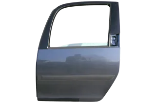 Skoda Roomster 5J Tür hinten links grau 9153 (ohne Anbauteile - mit Scheibe) - Bild 1