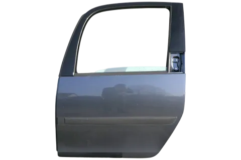 Skoda Roomster 5J Tür hinten links grau 9153 (ohne Anbauteile - mit Scheibe)