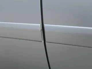 Audi A6 4B C5 Tür Türblatt hinten links nur Türblatt silber LY7W -ohneAnbauteile - Bild 5