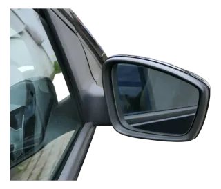 VW Up Spiegel Außenspiegel rechts elektrisch Elektrischer schwarz LC9X - Bild 1